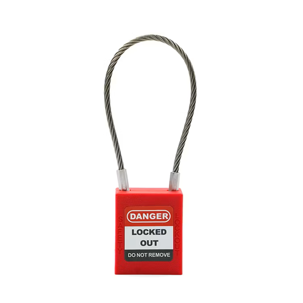 Lockout-Tagout-Safety-Stainless-Steel-Cable-Wire-Lock-Padlock